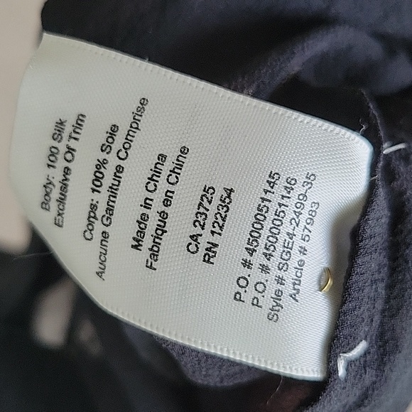 Wilfred 100% silk blouse - Picture 4 of 7